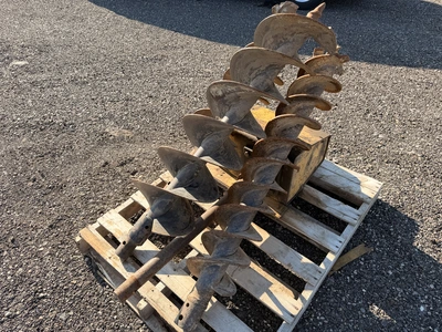 Used MCMILLEN 1320 R2 HYDRAULIC POWERED AUGER WITH AUGERS Skid Augers Michigan US | Miedema Asset Management Group #1410932