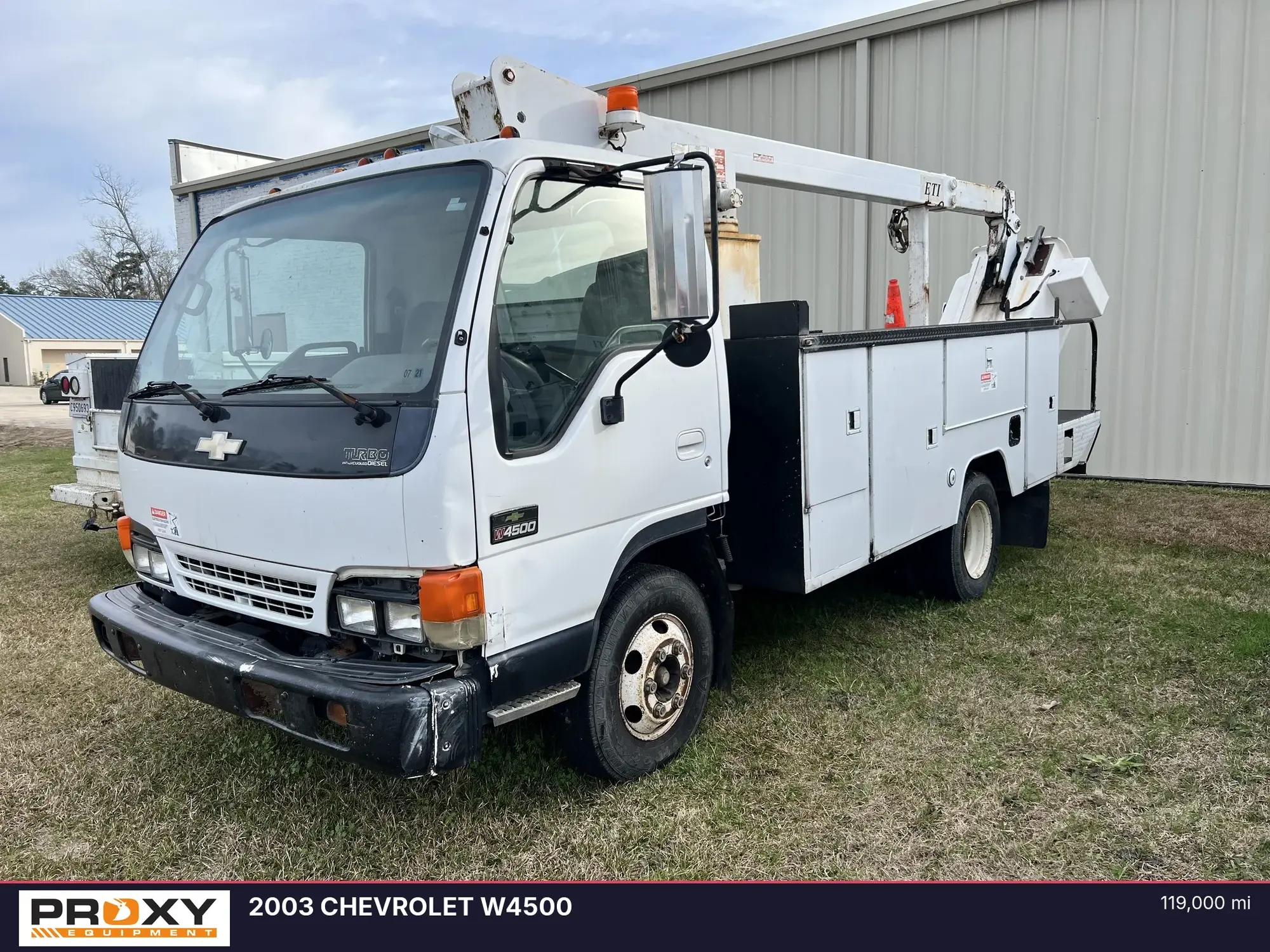 Used 2003 CHEVROLET W4500 Bucket (boom) trucks Louisiana US | Proxy Equipment #1388943