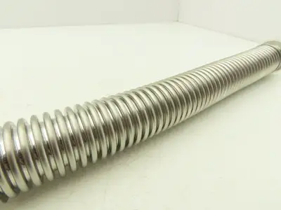 Kurt J. Lesker 1"ID Hydraulically Formed Bellows 0.08" Wall Flanged NW 25 ISO-QF