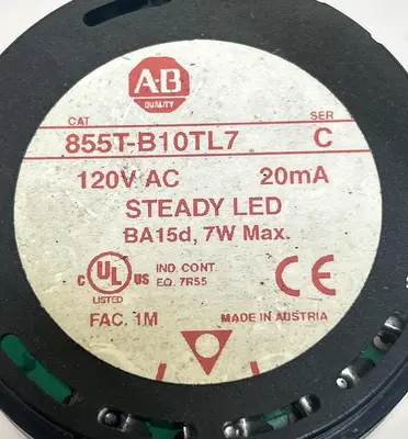 USED ALLEN-BRADLEY 855T-B10TL7