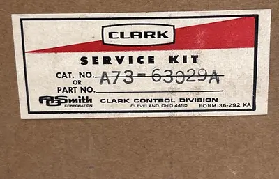 Used CLARK A73-63029A Misc Electrical & Power Parts Ohio US | Surplus Asset Holdings #1238146