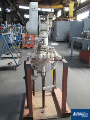 USED Pfaudler 5 Gal Pfaudler Glass-Lined Reactor, 25/150#