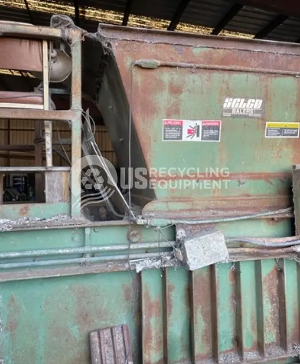 Used 1999 HARRIS HRB-511N TWO RAM HORIZONTAL Balers | US Recycling Equipment #474403