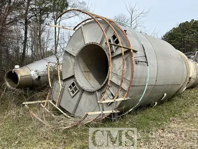 USED MEC 12X42 TRIPLE PASS DRUM DRYER