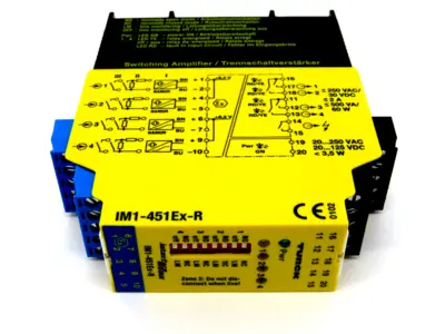 NEW TURCK IM1-451EX-R ISOLATING SWITCHING AMPLIFIER IM1451EXR