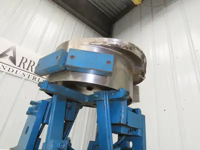 Mid West 12" Vibratory Bowl Parts Feeder 115V Magnetic Coil Stainless 5/16"