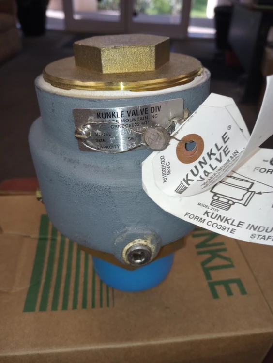 New | in-Stock Kunkle 215V-H01AQE-10.0 Valves/Fittings Arizona US | ASSET CONVERSION SPECIALISTS, INC. #320060