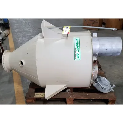Used Dynamic Air Carbon Steel Hopper Bin Material Air Separator