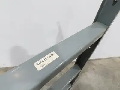 Hytrol LS-8 30"W Conveyor Leg Stationary Floor Support 46" to 58"H