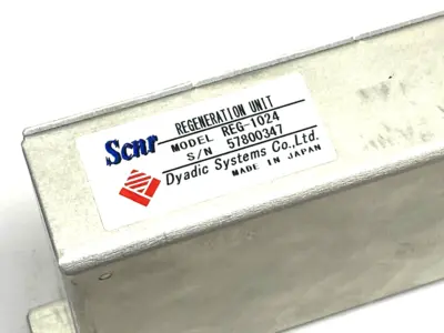 USED DYADIC SYSTEMS SCNR REGENERATION UNIT