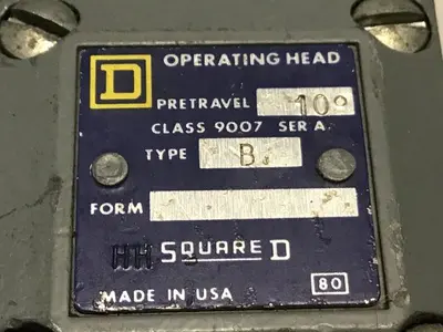 USED SQUARE D 9007-C52B2