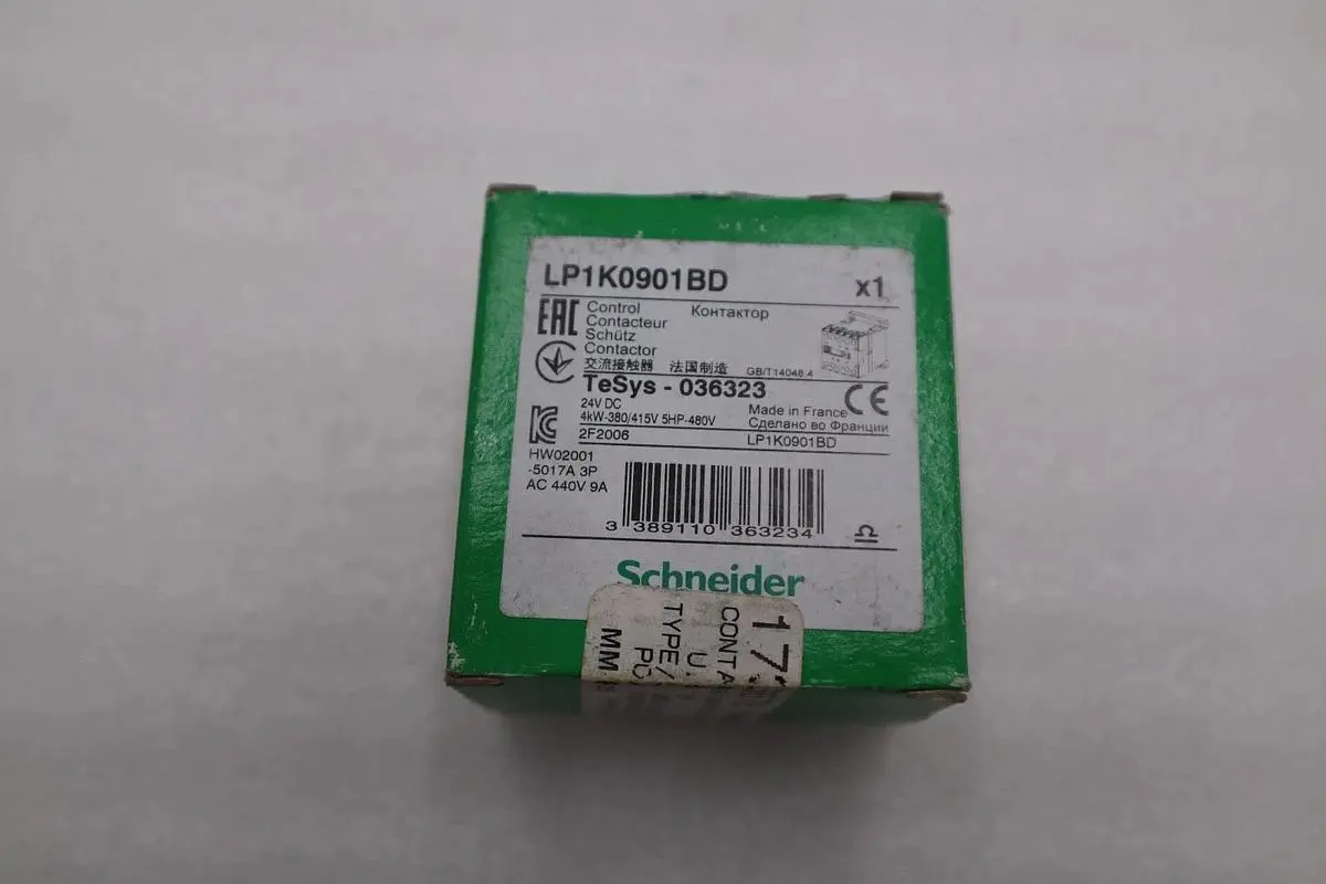 Telemecanique LP1K0901BD Contactor New in Box Stock H1317A
