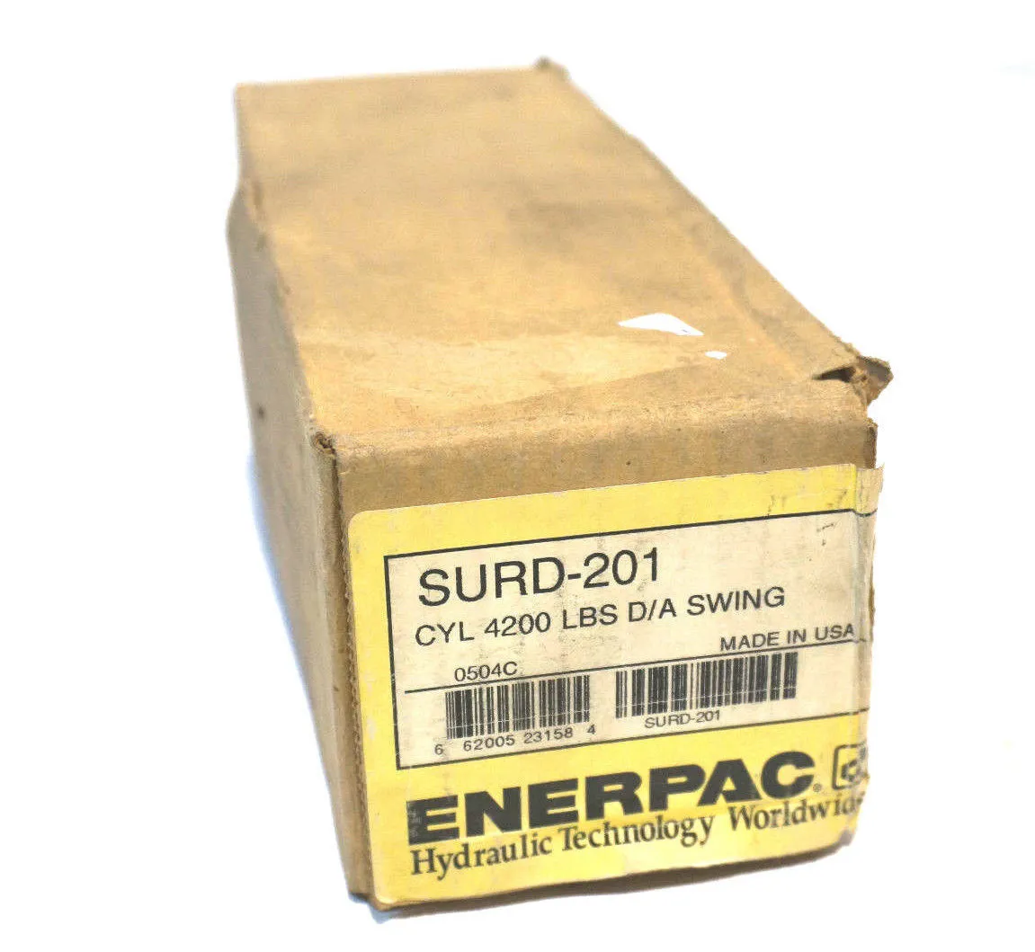 NEW ENERPAC SURD-201 UPPER FLANGE SWING CYLINDER SURD201