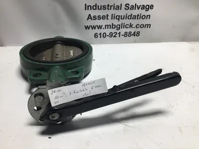 Crane Center Line 63 6″ New Butterfly Valve, Series 200, 200 PSI