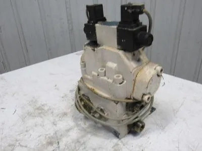 Rexroth 4WEH22W71/6EW110N 4/3 Way 110V Solenoid Directional Valve Manifold