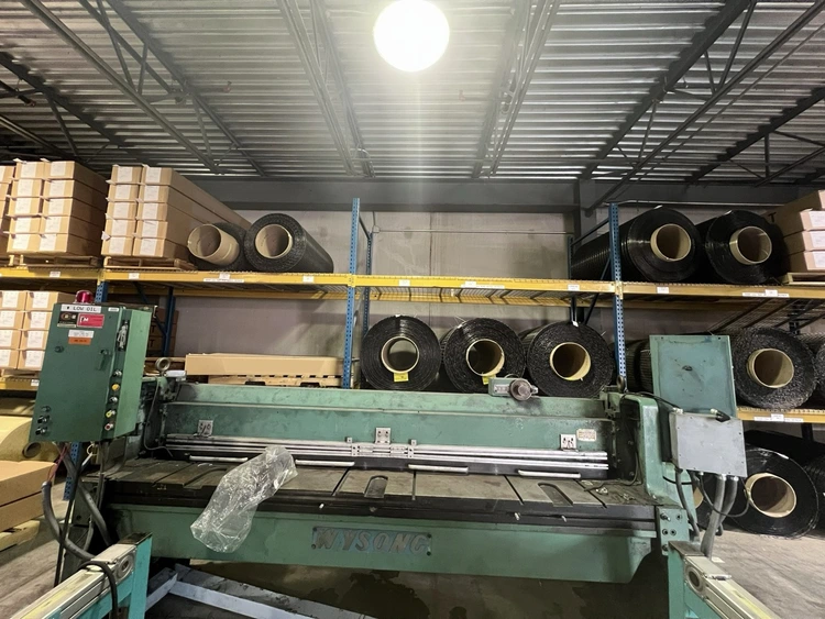 Used 1900 WYSONG 1010 Power Squaring Shears (Gauge) Illinois US | Revelation Machinery #1269534
