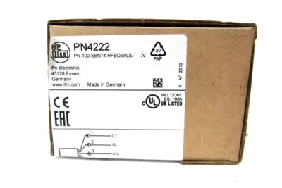 NEW IFM EFECTOR PN-100-SBN14-HFBOW/LS/ /V PRESSURE SENSOR PN4222