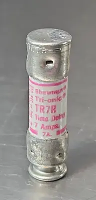 Gould shawmut TR7R Time delay fuse. Lot of 9. Loc4D21