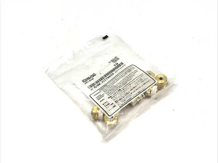 New | in-Stock SMC Straight Snorkel Pneumatic Joint LOT OF 10 Parts (Hydraulics and Pneumatics) Michigan US | Maverick Industrial Sales #1424649