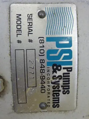 USED PSI PUMP344