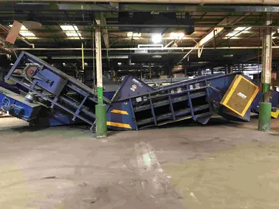 REM Steel Belt Feed Conveyor
