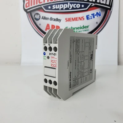 Used Allen-Bradley 817-E1 Misc Industrial Equipment California US | American Industrial Supply Co. #1377200