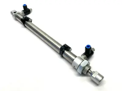 Used Festo ISO Cylinder 20mm Bore 220mm Stroke M8 Thread 193990 Pneumatic Cylinders Michigan US | Maverick Industrial Sales #1487247