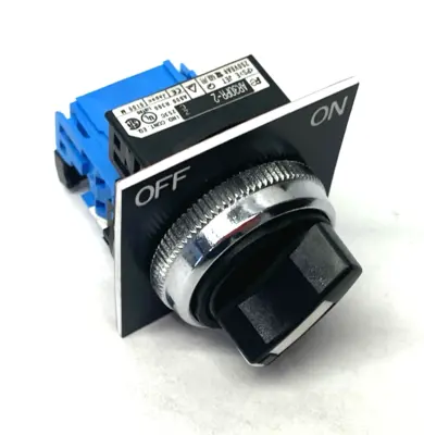 USED FUJI 2-POSITION SELECTOR SWITCH, MAINTAINED, NON-ILLUMINATED
