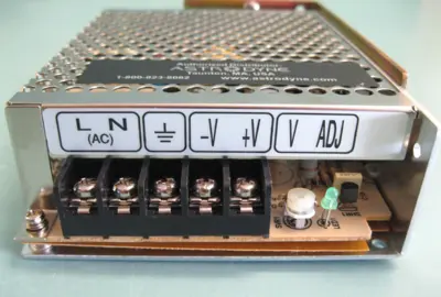 Lot (4) Astrodyne AS-40-24/DRL Enclosed Power Supply 40 Watt B9