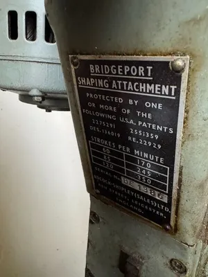 Bridgeport Shaping Attachment shaping attachment Milling | Bowland Trading Ltd (2)