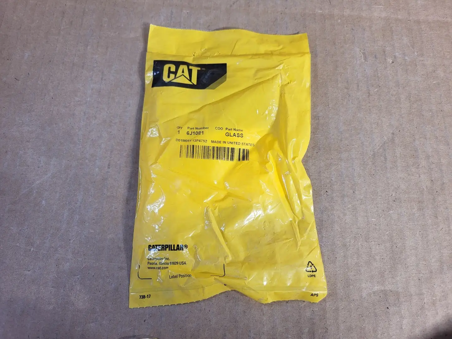 NEW CATERPILLAR 6J-1081