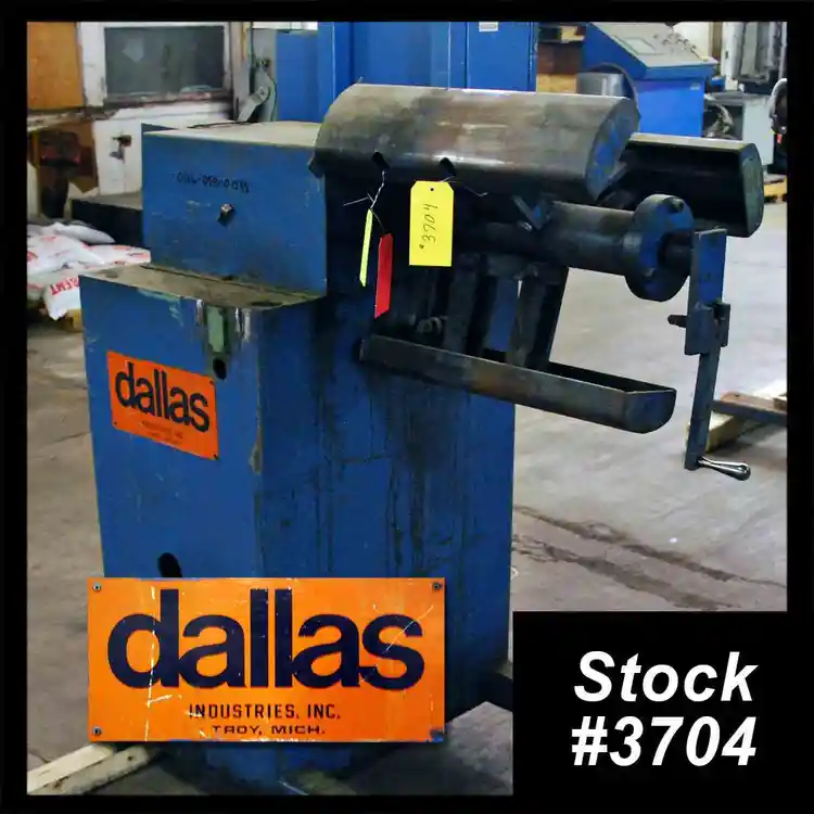 Used DALLAS INDUSTRIES CODE06090 Uncoilers Ohio US | Universal Tube & Rollform Equipment Company #280132