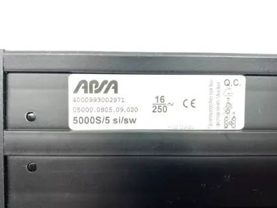 USED APSA 5-PORT POWER OUTLET STRIP 05000.0S05.09.020