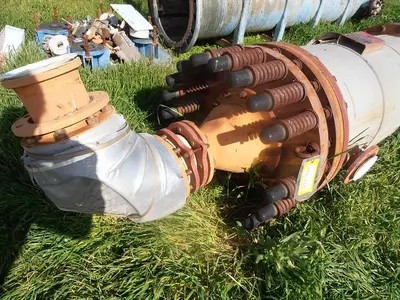 Heat Exchanger, Block, Graphite, 741 SF, 116/43 PSI #S737136