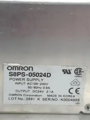 Used OMRON S8PS-05024D Miscellaneous Equipment (Electrical & Power) Ohio US | Surplus Asset Holdings #1441544