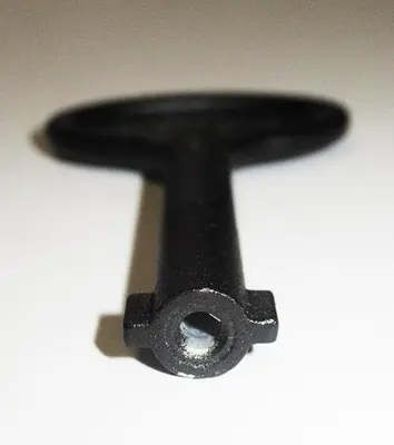 Machinery Electrical Panel Key / Limited Access Key - 3mm