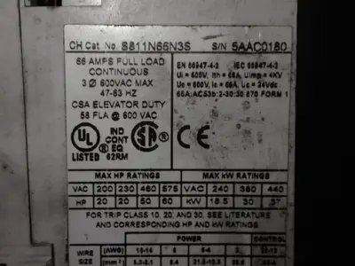 USED EATON S811N66N3S