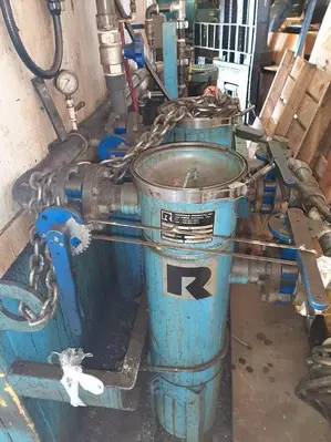 20" x 20" x 20" GERREF S.S. Carousel Washer, Electrically Heated Wash & Blow-Off