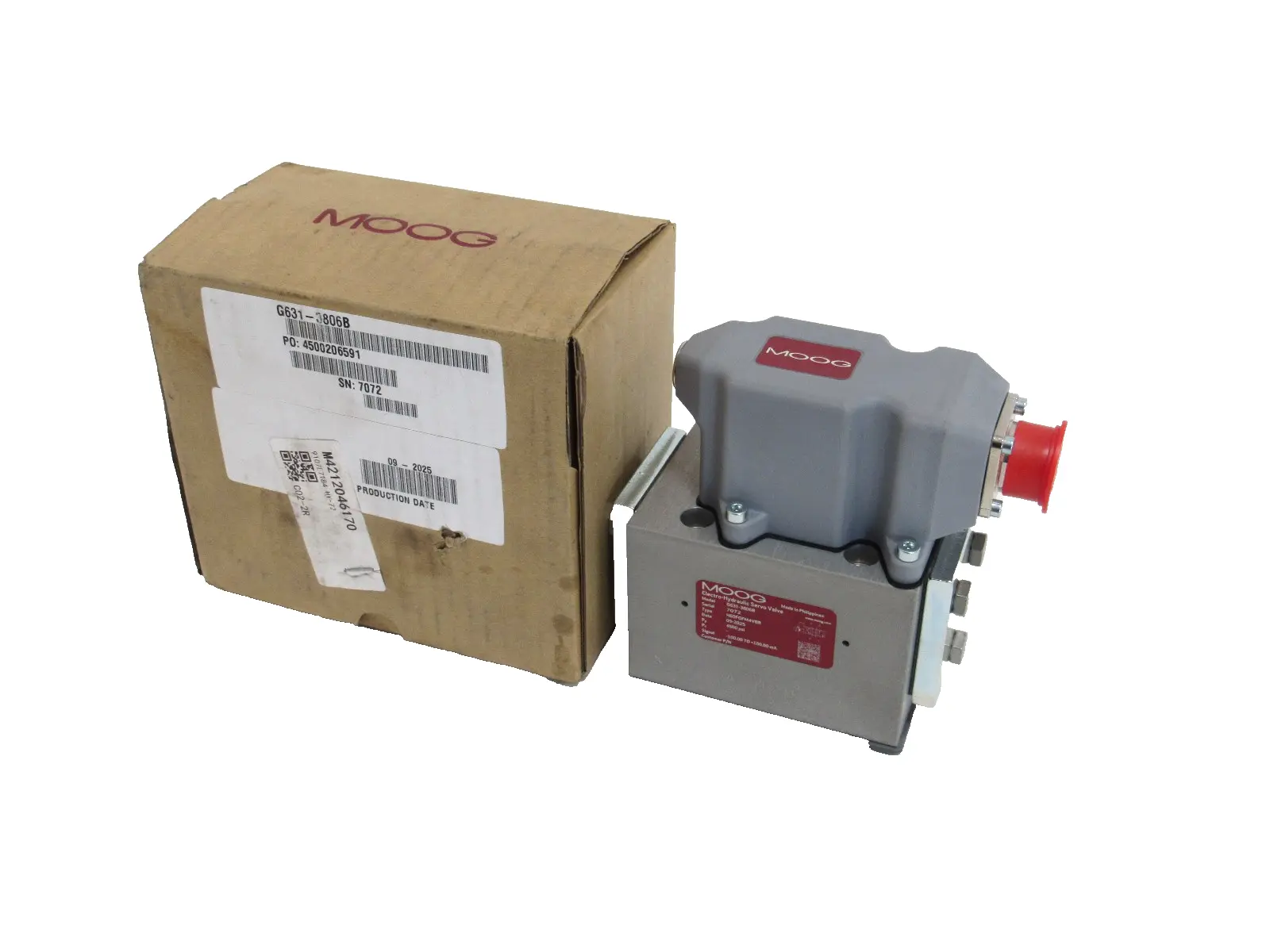 NEW G631-3806B SERVO VALVE G6313806B