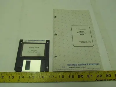 Escort Memory Systems CM1000 Datalogig Automatic ID module control board no key