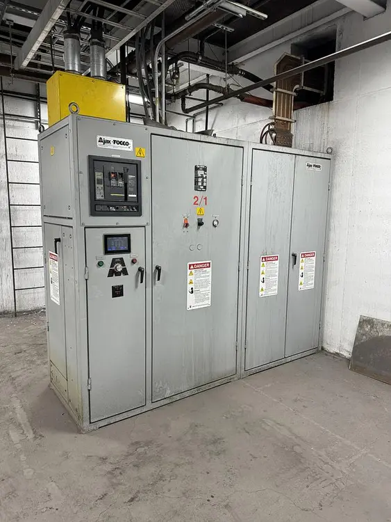 Used 2018 AJAX TOCCO PACER-II INDUCTION MELTING FURNACE, 2.5 TON Furnaces | World Equipment and Machine Sales #394487
