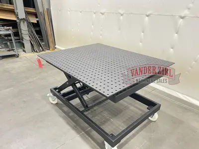 Siegmund Imperial 4' x 5' Heavy Duty Mobile Lifting Welding Table