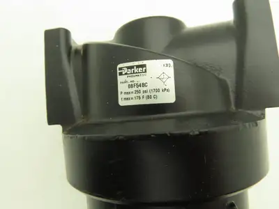 Parker 08F54BC Pneumatic Air Filter 1" NPT 250PSI