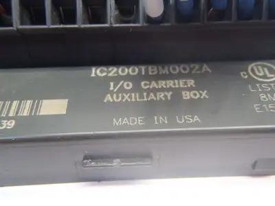 Used GE Fanuc I/O Carrier Auxiliary Box PLC Input & Output Michigan US | Maverick Industrial Sales #1396946