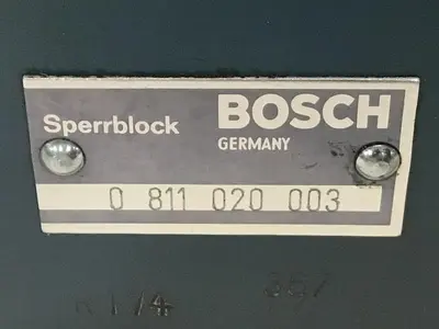 USED BOSCH 0 811 020 003