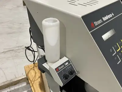 USED STRUERS ROTOPOL-35 LAB POLISHING/GRINDER W/ ROTOFORCE-4 HEAD