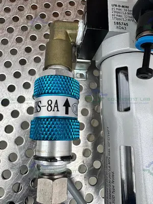 Used FESTO LFR-D-MINI REGULATOR W/ FESTO HEE-D-MINI-24 36PSI/0.25MPA Regulators California US | Equipment Lab #1285488