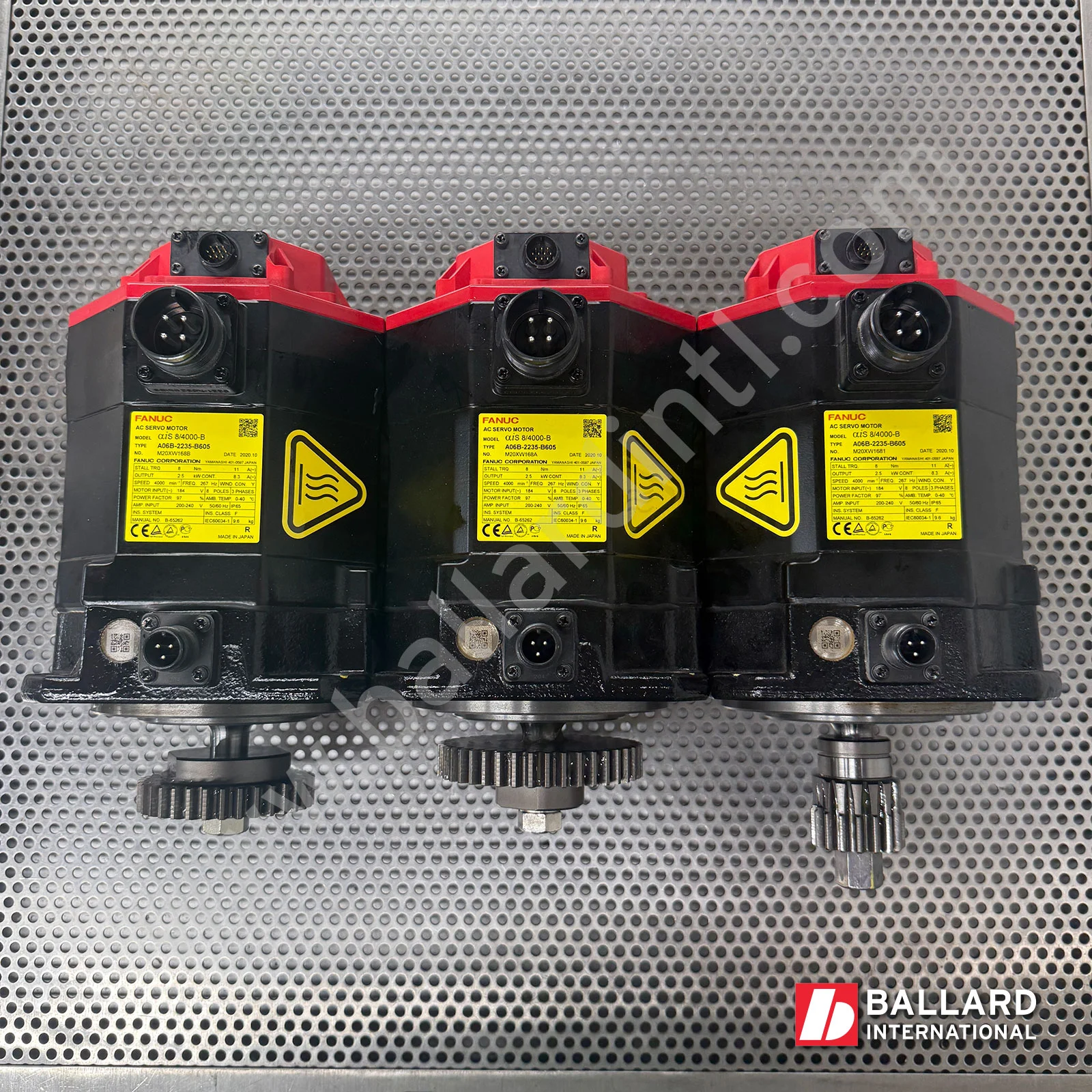 FANUC Servo Motor AiS8/4000 w/ Gear Options