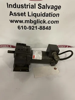Dayton 4Z129A 90V DC Gearmotor 1/8HP 54RPM 34:1