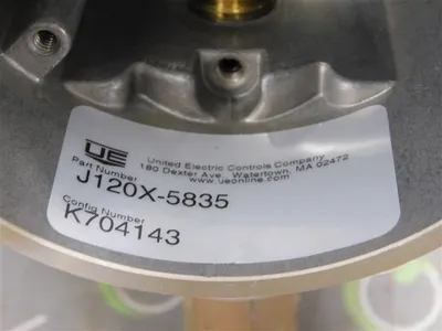 USED UNITED ELECTRIC J120X-5835